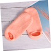 BIUDECO 1pair Moisturizing Gel Heel Socks for Dry Cracked Heels