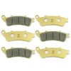 S SYUU Motorcycle Front Rear Brake Pads Set Kit Compatible