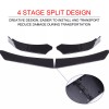 Unbranded For Hyundai Elantra Front Rear Bumper Lip Spoiler Splitter