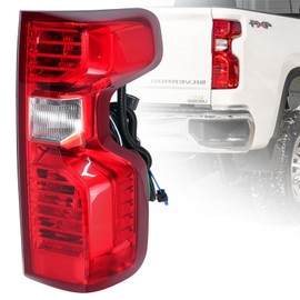 Tail Light Assembly Fit for 2019-2023 Chevy Silverado 1500/2020-2023 Silverado 2500HD 3500HD,Brake Lamp Rear Light Replacement Right Passenger Side