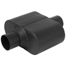 Flowmaster Super 10 Series Chambered Muffler – 2.50” Center In / 2.50” Center Out – Race-Inspired Sound – 409 Stainless Steel – Ideal for Muscle Cars, LS Swaps, Drag Cars & Off-Road Builds (842515)