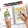 Jnyan Felt Tip Pens Dual Brush Marker, 36 Colours Fine