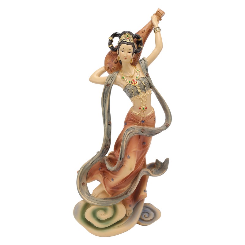 Resin Ancient Beauty Statue Chinese Style Classical Beautiful Women Figurine