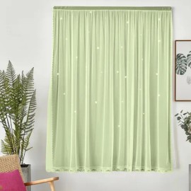 Cortina Blackout Autoadhesivo Para Puerta Ventana 120x180cm