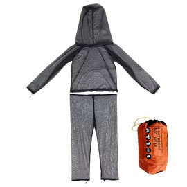 Fly Suit - Mesh Suit Full Body Fly Proof - Breathable Mesh Clothing Soft Lightweight Pants for Camping Hiking Backpacking Outdoor Adventures