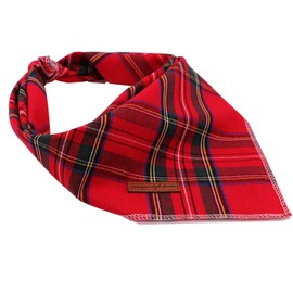 Unique style paws dog scarf, 1 piece Washable Cotton Neck Triangles for Small and Medium-sized Dogs and Cats, s