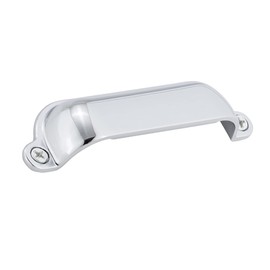 Richelieu Hardware BP2424090140 Montrose Collection 3 9/16-inch (90 mm) Center-to-Center Chrome Traditional Cabinet and Drawer Pull Handle for Kitchen, Bathroom, and Furniture