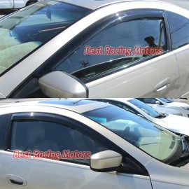 BestRacingMotors For 2003-2007 Honda Accord 2dr JDM Style Side Window Visors