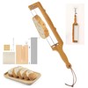 CJZMBSTY Adjustable Bread Slicer, Thickened Blade & Storage Bag for