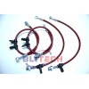 BLITECH STAINLESS STEEL HOSE BRAKE LINE Fit 88-91 HONDA CR-X/CRX