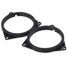 ETFBUY 2Pcs Car Front Rear Door Speaker Adapter 6.5" Spacer Rings Replacement Parts