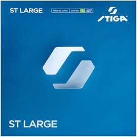 STIGA 1711250123 Table Tennis Rubber Rotation Control Performance Beginner Intermediate Advanced STL Large Black MAX Black