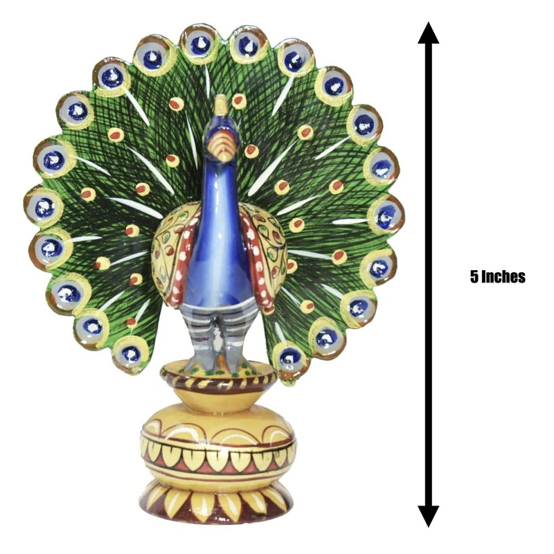 Wooden Hancrafted Traditional Indian Rajasthani Home Decor Decoration Table Décor