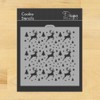 Prancing Reindeer Cookie and Craft Stencil CM076 by Designer Stencils