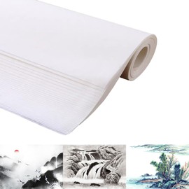 Zhenp Sumi Paper 120 Sheets Rice Paper Chinese Calligraphy 38x27cm Practical Rice Paper Calligraphy Paper Practical Painting Sumi Paper for School/Office