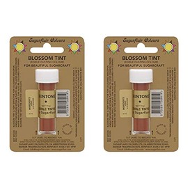2 x Sugarflair Skintone Edible Blossom Tints Food Colour Colouring Dust Powder