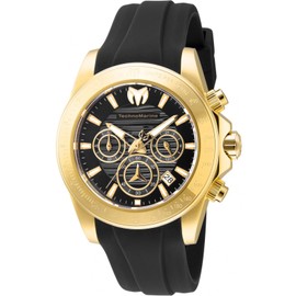 TechnoMarine Manta Chronograph Quartz Black Dial Men's Watch TM-219035