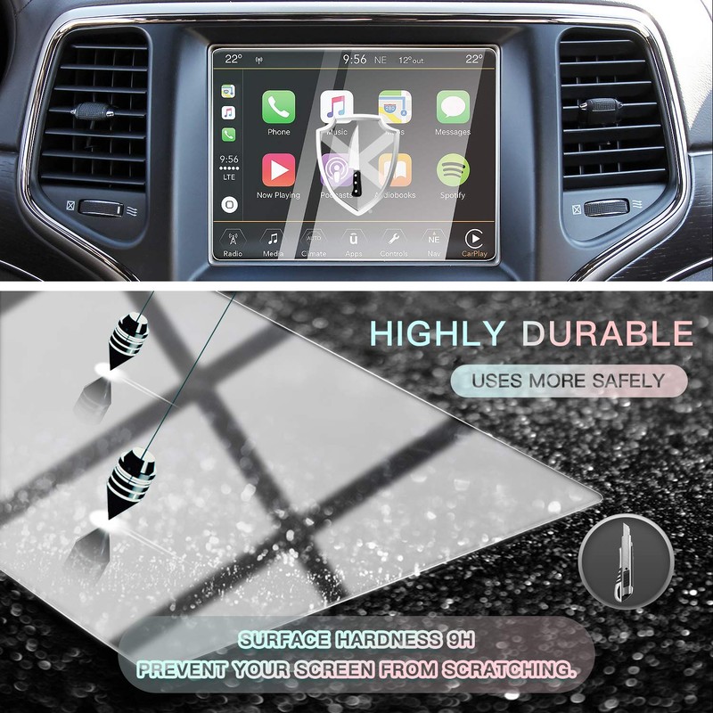 CDEFG Car Touchscreen Navigation Touch Screen Protector for 2014-2018 Grand