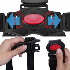 JRYXDS 5 Point Safety Belt High Chair Multifunctional Child Safety Belt High Chair Strap for Buggy, Pushchair and High Chair, Child Seat, High Chair Strap for High Chair (B)