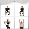 1m Resistance Band Bar Detachable 3 Sections Pilates Bar Heavy-duty