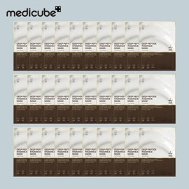 Medicube Deep Peptide Radiance Mask (27ml) (30 sheets total) / 메디큐브 딥 펩타이드 래디언스 마스크 (27ml) 총 30매