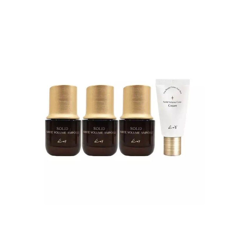 Koi KOY 코이 고현정 단백질 화이트 크림 앰플 3개+크림 25ml