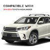 PEVAST Left Driver Side Sun Visor Compatible with Toyota Highlander