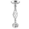 Table Candlestick Ornament Iron Twisted Curb Candle Holder Decorative Ornament