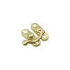 Sscon 20Pcs Mini Vintage Lock Clasp Right Latch Antique Metal