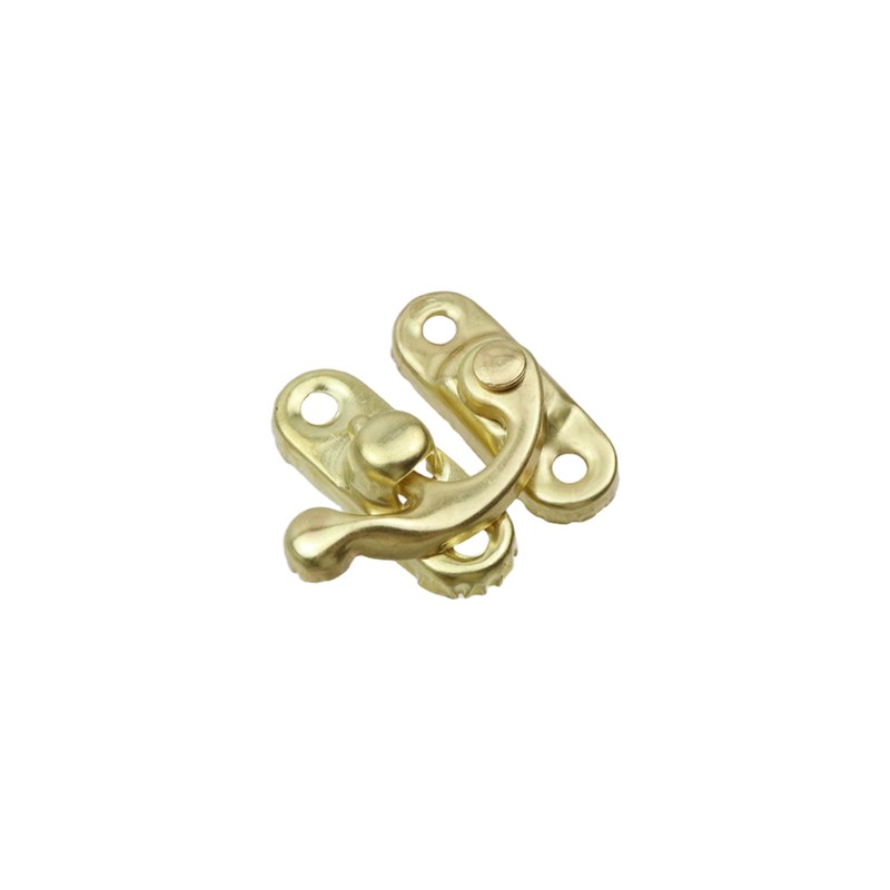 Sscon 20Pcs Mini Vintage Lock Clasp Right Latch Antique Metal