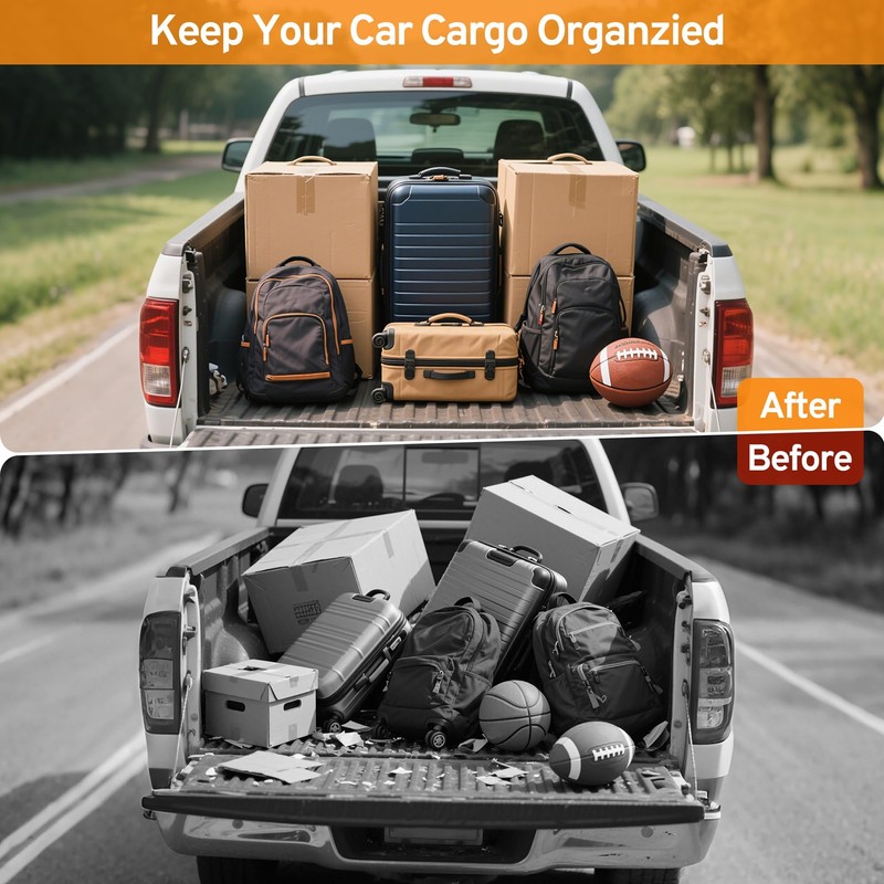 TAUYANG Cargo Net for Pickup Truck Bed for Honda Ridgeline