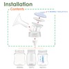 Maymom Piezas de bomba compatibles con Bellababy Double Electric Bellababy