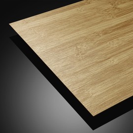 Stickyart Bamboo Flooring Tiles Peel and Stick Vinyl Flooring Tiles 12"x12" 4 PCS Natural Bamboo Floor Tile Self Adhesive Vinyl Floor Stickers Peel and Stick Waterproof Non-Slip for Bathroom Kitchen