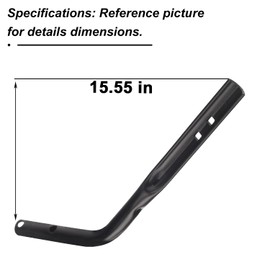 BERPSE 136-5924-05 Right Hand Lower Handle & 136-5923-05 Left Hand Lower Handle Compatible with Toro 21" Mulching/Rear Bagging Lawn Mower, Replaces 127-0657-05 127-0658-05