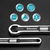 DURATECH Universal Wrench Set & 8-Inch Wide Jaw Adjustable Wrench