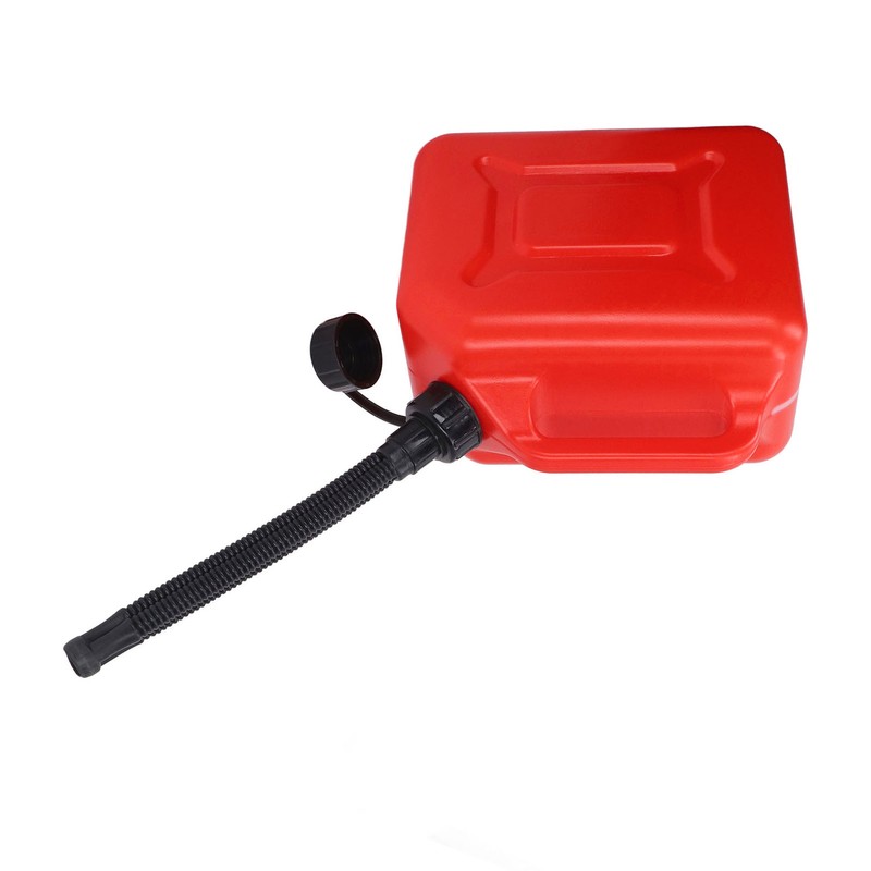 Gas Can 5L 1.3 Gallon ABS Leakage Free Red Portable