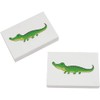 2 x 45mm 'Long Crocodile' Erasers/Rubbers (ER00046737)