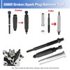 VISVIC 65600 Broken Spark Plug Remover Tool Kit Spark Plug