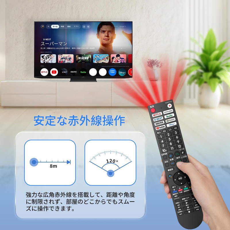 0106380608 Sharp TV Remote Control GB402SA Replacement for SHARP AQUOS