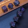 Cusdie Metal Dice Set, 7 Pcs DND Metal Dice, Dragon