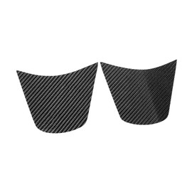 LOIYLLEN Carbon Fiber Interior Trim for Nissan 350z 2003 2004 2005 2006 2007 2008 Door Decoration Accessories 2-PCS