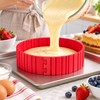 Adjustable Silicone Cake Mold for DIY Baking – 4-Piece Interlocking