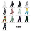 Huff Men's Street Skater Crew Socks, Brand, Three Quarters, Rib