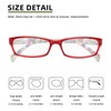 Reducblu Reading Glasses for Women - Pattern Design Readers with