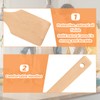 Alovez Set of 2 Wooden Spatulas, Wooden Spatula, Wooden Spatula,
