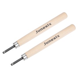 uxcell Wood Carving Knife Tools Chisels, 2mm 50# Carbon Steel Small Triangle Sculpting Graver for DIY Craft Sculpture Carpenter Beginners Experts, Electroless Blackening, 2pcs