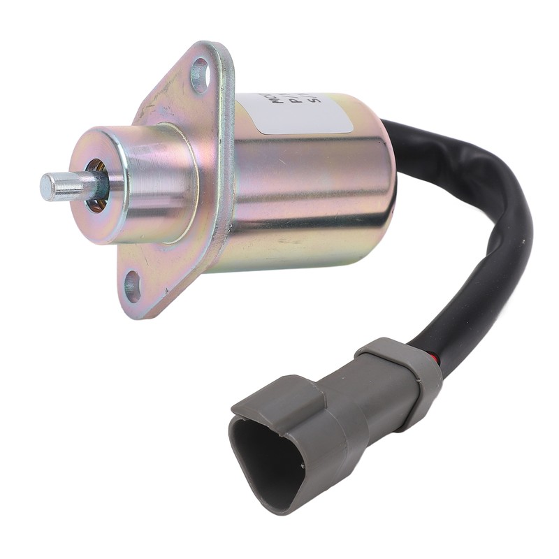 Shut Off Solenoid Valve Fuel Stop Flameout Valve Excavator Accessory