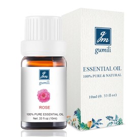 Gm Gumili Premium Rose Essential Oil Fragrance Oil - Exquisite Aroma Blend for Aromatherapy, Diffusers, Home Fragrance-10ml