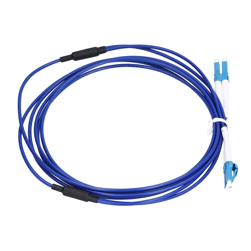 Optical Fiber Patch Cord Armored Jumper Single Mode 2 Core