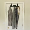 Evelots Over The Door 4 Hook Towel/Coat Rack Hanger Organizer,